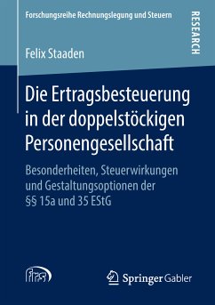 Die Ertragsbesteuerung in der doppelstöckigen Personengesellschaft (eBook, PDF) - Staaden, Felix