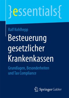 Besteuerung gesetzlicher Krankenkassen (eBook, PDF) - Kohlhepp, Ralf