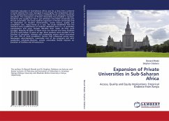 Expansion of Private Universities in Sub-Saharan Africa