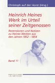 Heinrich Heines Werk im Urteil seiner Zeitgenossen (eBook, PDF)