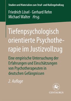 Tiefenpsychologisch orientierte Psychotherapie im Justizvollzug (eBook, PDF) - Pecher, Willi