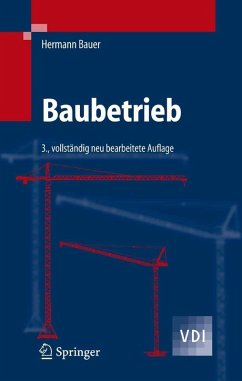 Baubetrieb 2 (eBook, PDF) - Bauer, Hermann