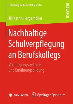 Nachhaltige Schulverpflegung an Berufskollegs (eBook, PDF) - Hergemöller, Jill Katrin