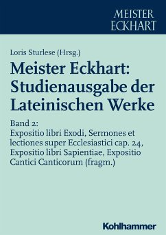 Meister Eckhart: Studienausgabe der Lateinischen Werke (eBook, PDF)