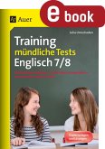 Training mündliche Tests Englisch 7-8 (eBook, PDF)