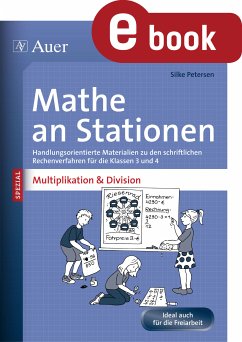 Mathe an Stationen Multipliaktion & Division 3-4 (eBook, PDF) - Petersen, Silke