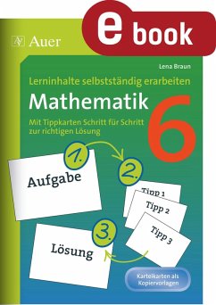 Lerninhalte selbstständig erarbeiten Mathematik 6 (eBook, PDF) - Braun, Lena
