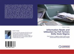 Information Needs and Utilization by Fish farmers Delta State Nigeria