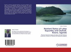Nutrient Status of Lakes Kayumbu and Chahafi, Kisoro, Uganda - Turinawe, Nelson