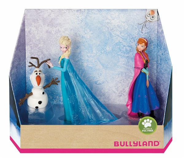 Bullyland 13446 - Walt Disney, Die Eiskönigin, Elsa, Anna und Olaf, - Bei  bücher.de immer portofrei