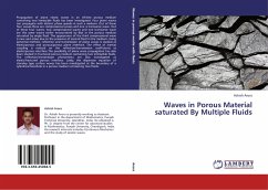 Waves in Porous Material saturated By Multiple Fluids