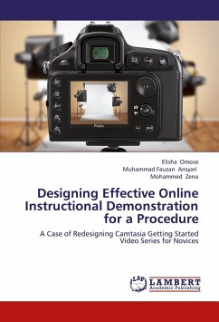 Designing Effective Online Instructional Demonstration for a Procedure