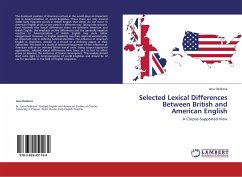 Selected Lexical Differences Between British and American English