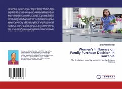 Women's Influence on Family Purchase Decision in Tanzania - Kandoje, Agnes Alekani