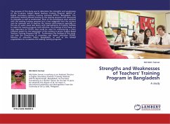 Strengths and Weaknesses of Teachers' Training Program in Bangladesh