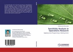Sensitivity Analysis in Operations Research