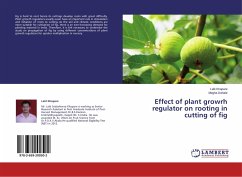 Effect of plant growrh regulator on rooting in cutting of fig
