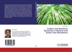 Carbon and Nutrients Dynamics in Natural and Exotic Tree Plantations