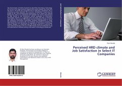 Perceived HRD climate and Job Satisfaction in Select IT Companies