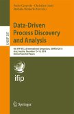 Data-Driven Process Discovery and Analysis (eBook, PDF)