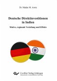 Deutsche Direktinvestitionen in Indien (eBook, PDF)