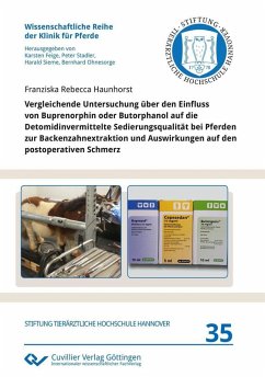 Vergleichende Untersuchung über den Einfluss von Buprenorphin oder Butorphanol auf die Detomidinvermittelte Sedierungsqualität bei Pferden zur Backenzahnextraktion und Auswirkungen auf den postoperativen Schmerz (eBook, PDF)