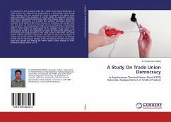 A Study On Trade Union Democracy - Reddy, M. Sudarshan
