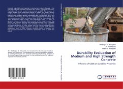 Durability Evaluation of Medium and High Strength Concrete
