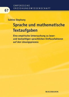 Sprache und mathematische Textaufgaben - Stephany, Sabine