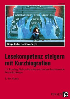 Lesekompetenz steigern mit Kurzbiografien - Eggert, Jens