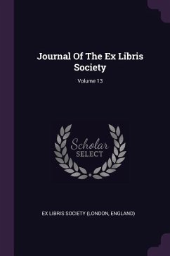 Journal Of The Ex Libris Society; Volume 13