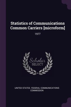 Cover Statistics of Communications Common Carriers [microform]