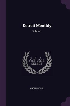 Detroit Monthly; Volume 1