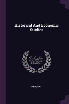 Historical And Economic Studies Historical And Economic Studies