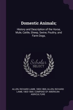 Domestic Animals; - Allen, Richard Lamb