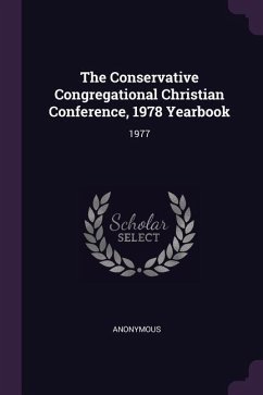 The Conservative Congregational Christian Conference, 1978 Yearbook