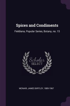 Spices and Condiments - McNair, James Birtley