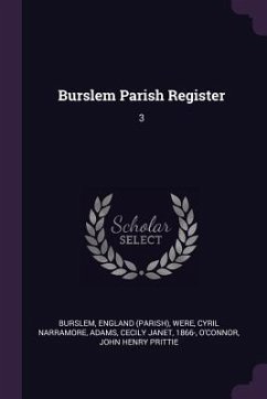 Burslem Parish Register - Burslem, England; Were, Cyril Narramore; Adams, Cecily Janet