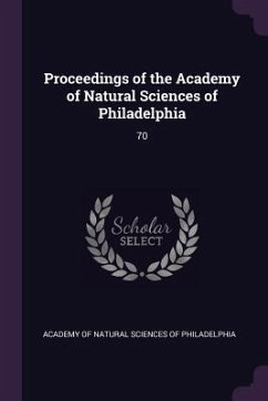 Proceedings of the Academy of Natural Sciences of Philadelphia