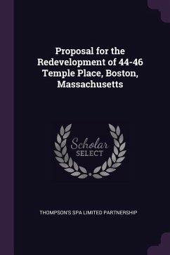 Proposal for the Redevelopment of 44-46 Temple Place, Boston, Massachusetts