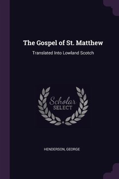The Gospel of St. Matthew - Henderson, George