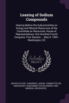 Leasing of Sodium Compounds