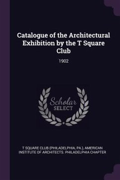 Cover Catalogue of the Architectural Exhibition by the T Square Club