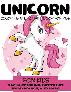 Unicorn Coloring and Activity Book for Kids - Blue Wave Press