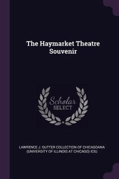 The Haymarket Theatre Souvenir