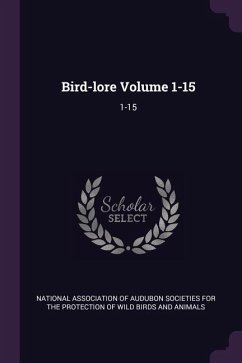 Bird-lore Volume 1-15