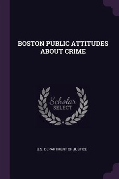 Boston Public Attitudes about Crime