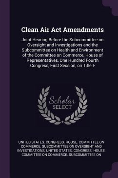 Cover Clean Air Act Amendments