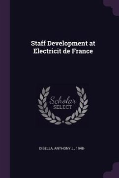 Staff Development at Electricit de France - Dibella, Anthony J