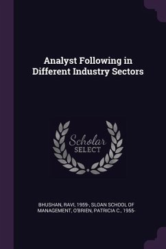 Analyst Following in Different Industry Sectors - Bhushan, Ravi; O'Brien, Patricia C